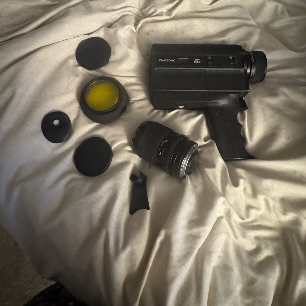 Sony Black Camera ,vintage movie camera, and Kodak all for $250